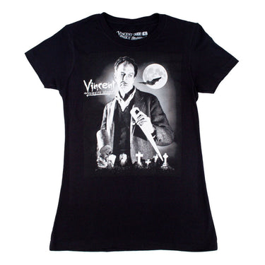 Vincent Price Stake Slayer Womens Tee - Kreepsville